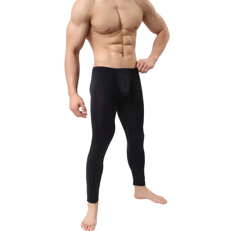 Для мужчин весенне-осенние трикотажные леггинсы нижнее бельё для девочек