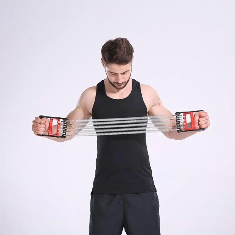 

Muti-functional Spring Chest Developer Expander Men Fitness Tension Puller
