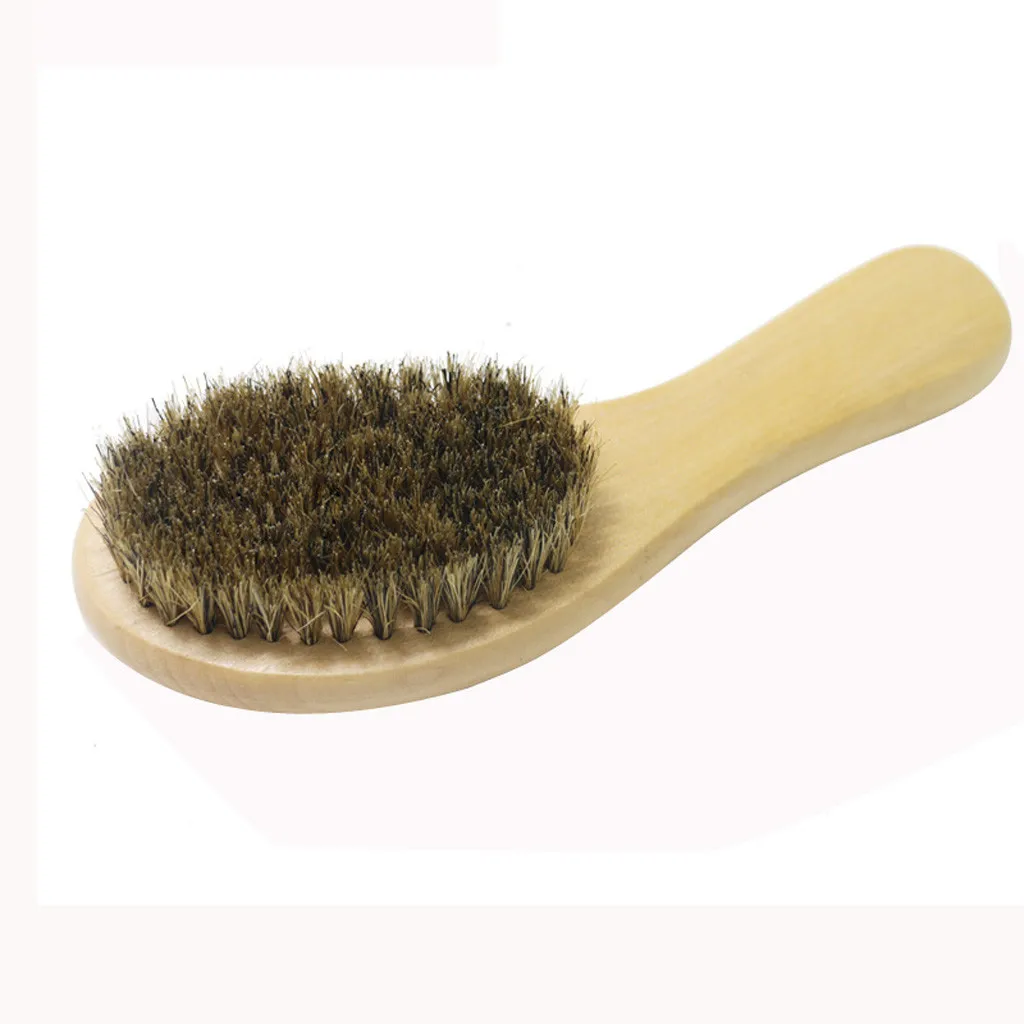 Combs Shaving Brush Men Bristles Hair Shave Wood Handle Razor Barber Tool Natural Comfortable Professional 2019 New July22B | Красота и