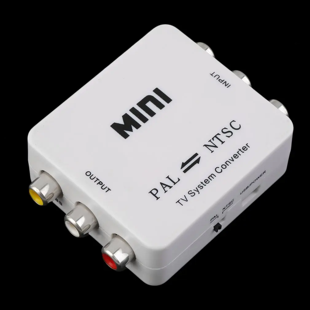 Преобразователь системы ТВ и видео PAL NTSC SECAM в переключатель адаптер Папа-мама