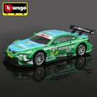 Гоночная модель Bburago 1:32 BMW RV DTM, гоночный автомобиль, Трансформер из сплава, модель WRC, ралли, Гонки из сплава, Коллекционирование подарков