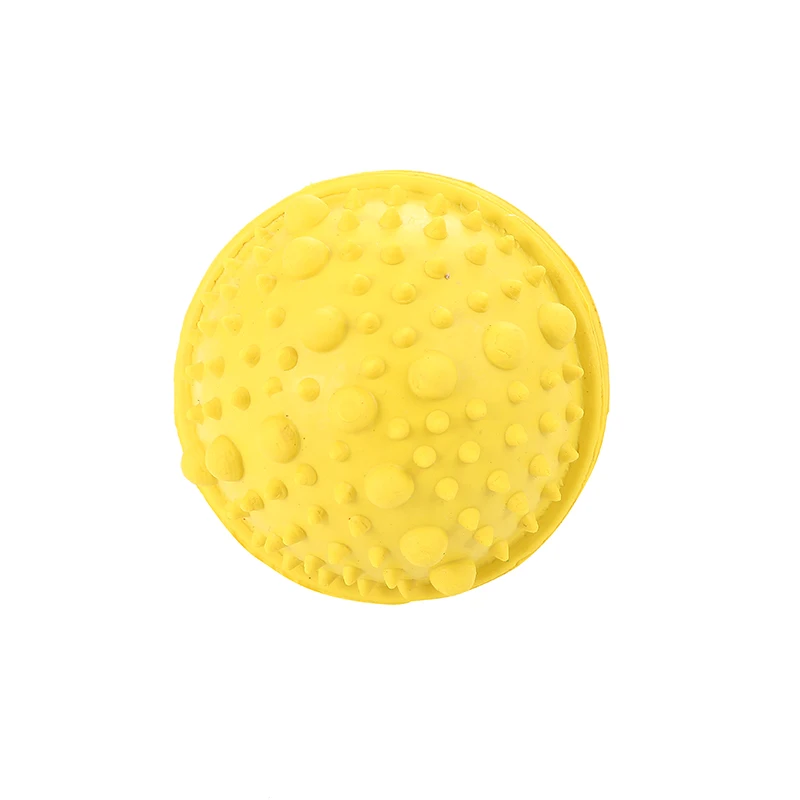 Pet Rubber Ball Toy Funny Dog Interactive Elasticity Chew Toys For Tooth Clean Of Food | Дом и сад