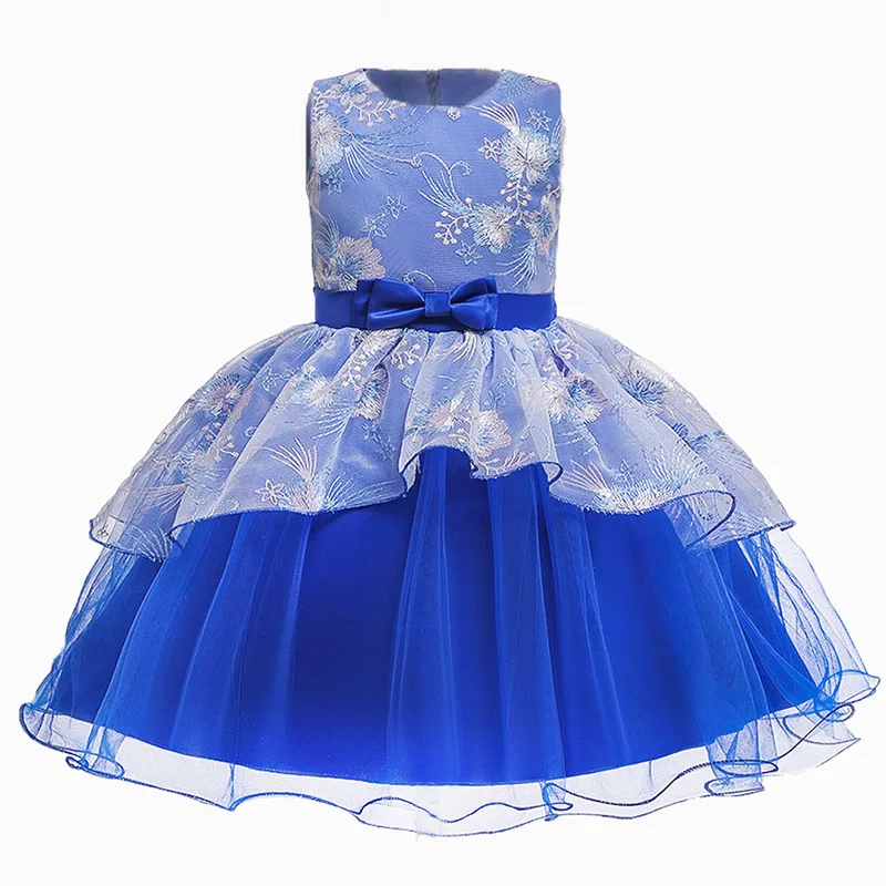 Осеннее платье для маленьких девочек нарядное принцессы на день рождения и