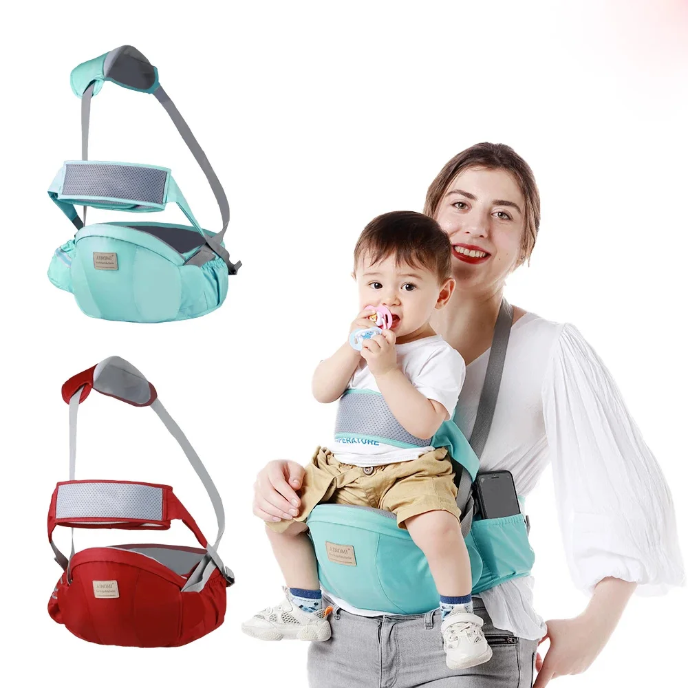 

Cotton Baby Carrier Waist Stool Walkers Sling Hold Hipseat Belt Hip Seat for Mommy Travel Infant Hip Seat