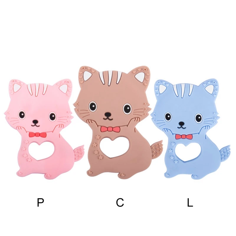 Детские Прорезыватели 1 шт. соска с животным зажимом цепочка для ребенка кулон