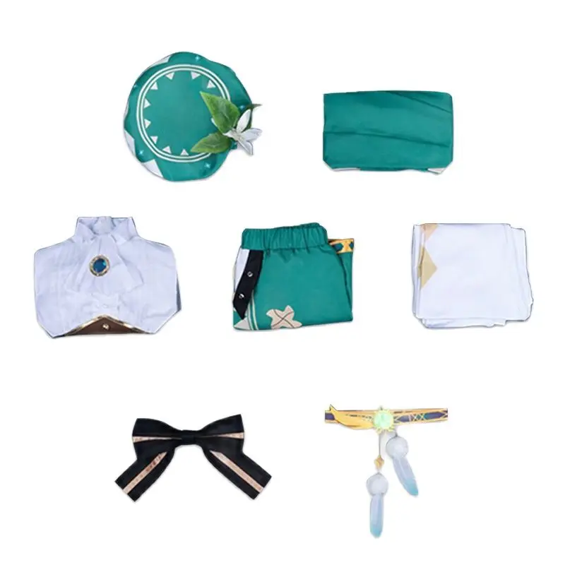 Игровая анимация Genshin Impact Barbatos Wendi Lumine Набор персонажей косплея двухмерная