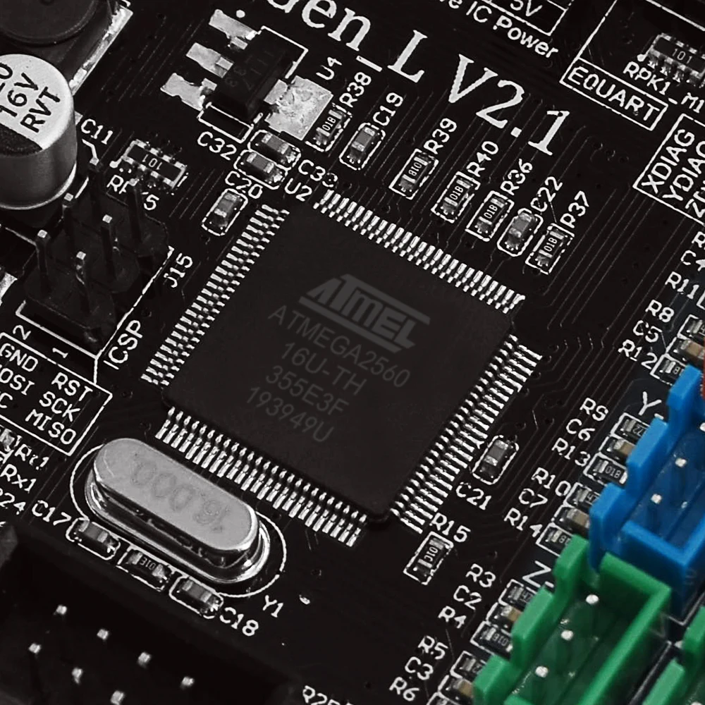 

Twotrees 3D Printer Board MKS Gen L V2.1 Integrated Mainboard Compatible Ramps1.4/Mega2560 R3 For A4988/DRV8825/TMC2100/TMC2208