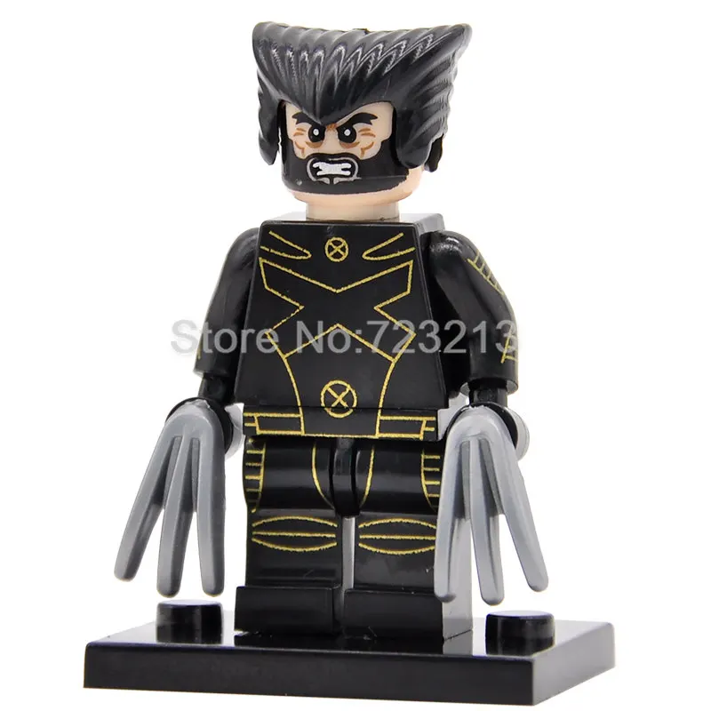 Одиночная фигурка супергероя, айсман X-men, проф. Х. Китти, прайд, белая королева, тигр, Архангел, Psylocke, строительные блоки, кирпичи, игрушки