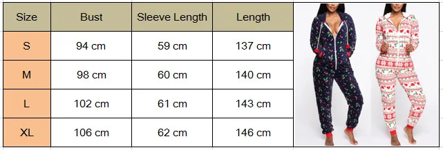 Женская пижама с рождественским принтом Рождественская одежда для сна