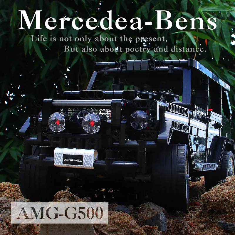 Техническая серия SUV cars Sembo G500 Mercedesal-benzg большой набор 701960 строительные блоки