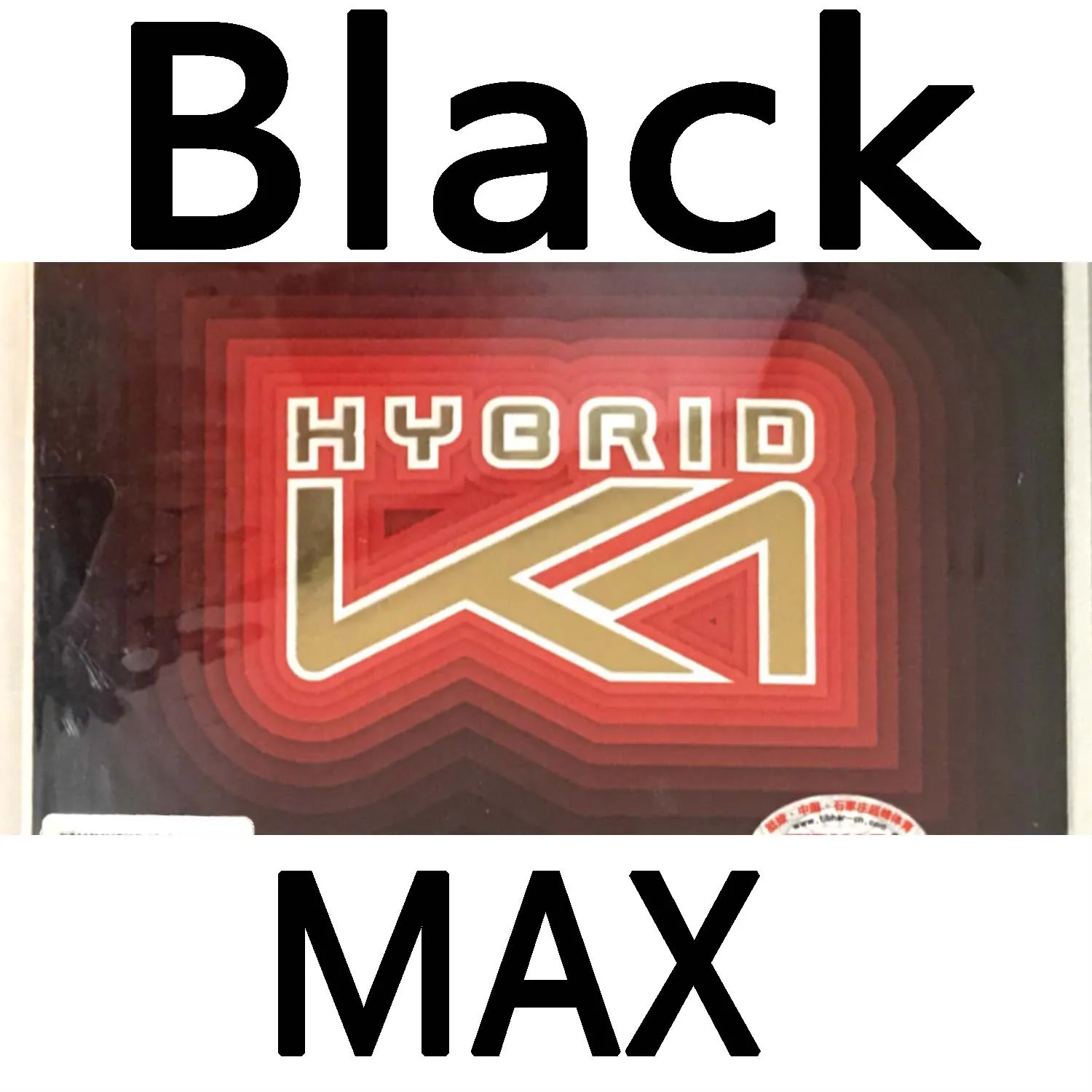 K1 black MAX Tibhar Hybrid K1/K1 PLUS с бугорками резиновый для настольного тенниса ракетка Летучая мышь - Цвет: K1 black MAX