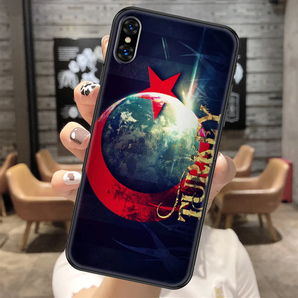 Чехол для iphone 5 5S SE 2 6 6S 7 8 11 12 Mini Plus X XS XR Pro Max с турецким флагом | Мобильные телефоны и