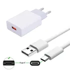 Кабель USB Type-C для зарядки и передачи данных, для Samsung Note 10 + S9 HTC U11 Redmi Note 7 ZTE Axon 7 Nubia Z17 Mini S мобильный телефон
