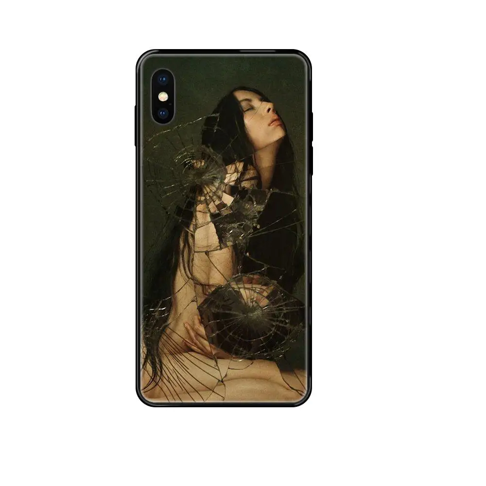 Soft TPU Black Hot Selling For Xiaomi Redmi 3S 4X 4A 5 5A 6 6A 7 7A 8 8A 8T 9 9A K20 K30 S2 Y2 Pro Plus Ultra Broken Mirror | Мобильные