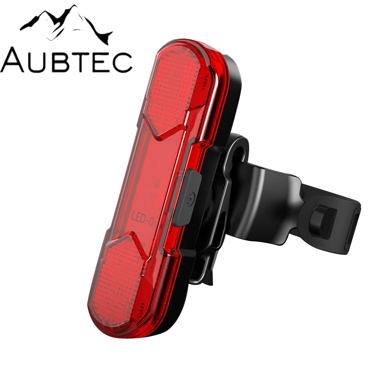 

AUBTEC велосипедный светодиодный задний фонарь s, предупреждающие фонари s, светильник чной велосипедный задний фонарь, оборудование для горно...