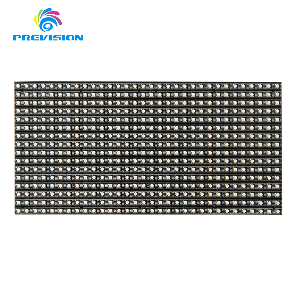Оптовая продажа высокая яркость p6 16x32 светодиодный модуль дисплея 1/8scan hub75 pantalla