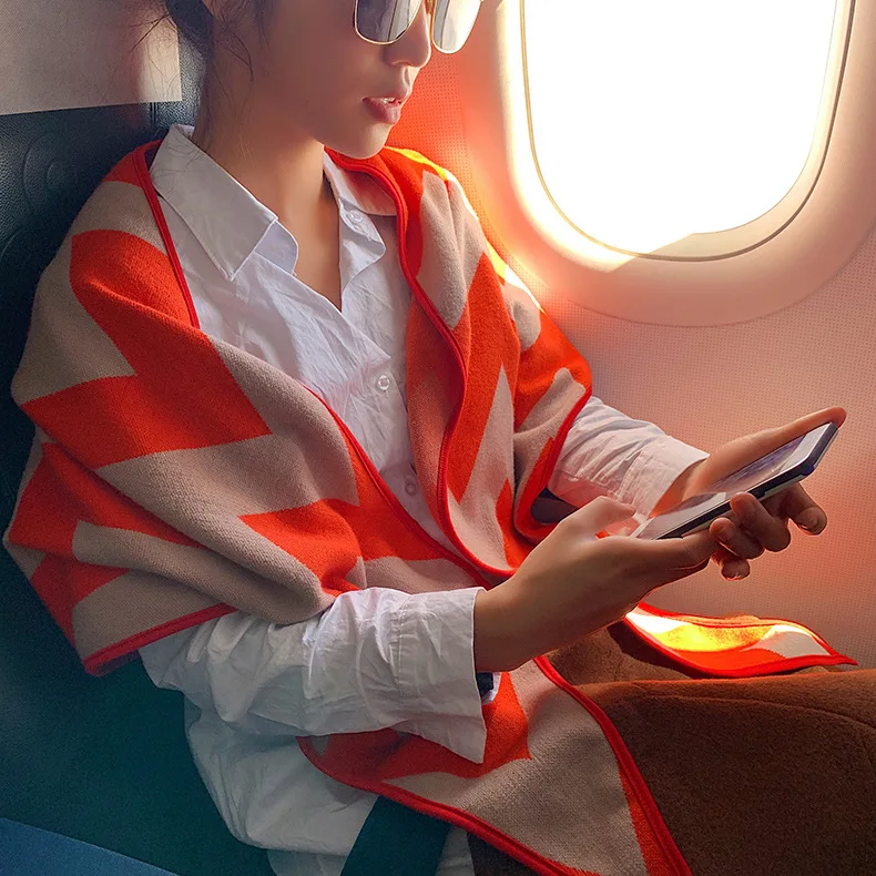 Модный женский шарф большого размера на осень и зиму плотная теплая кашемировая