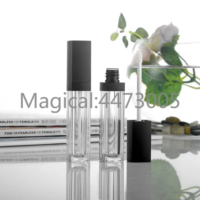 10 мл квадратная Косметическая туба для блеска губ многоразовая бутылка
