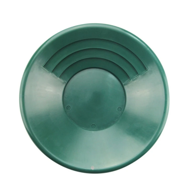 

Plastic Gold Pan Basin Nugget Mining Dredging Prospecting for Sand Gold Mining Manual Wash Gold Panning Equipment