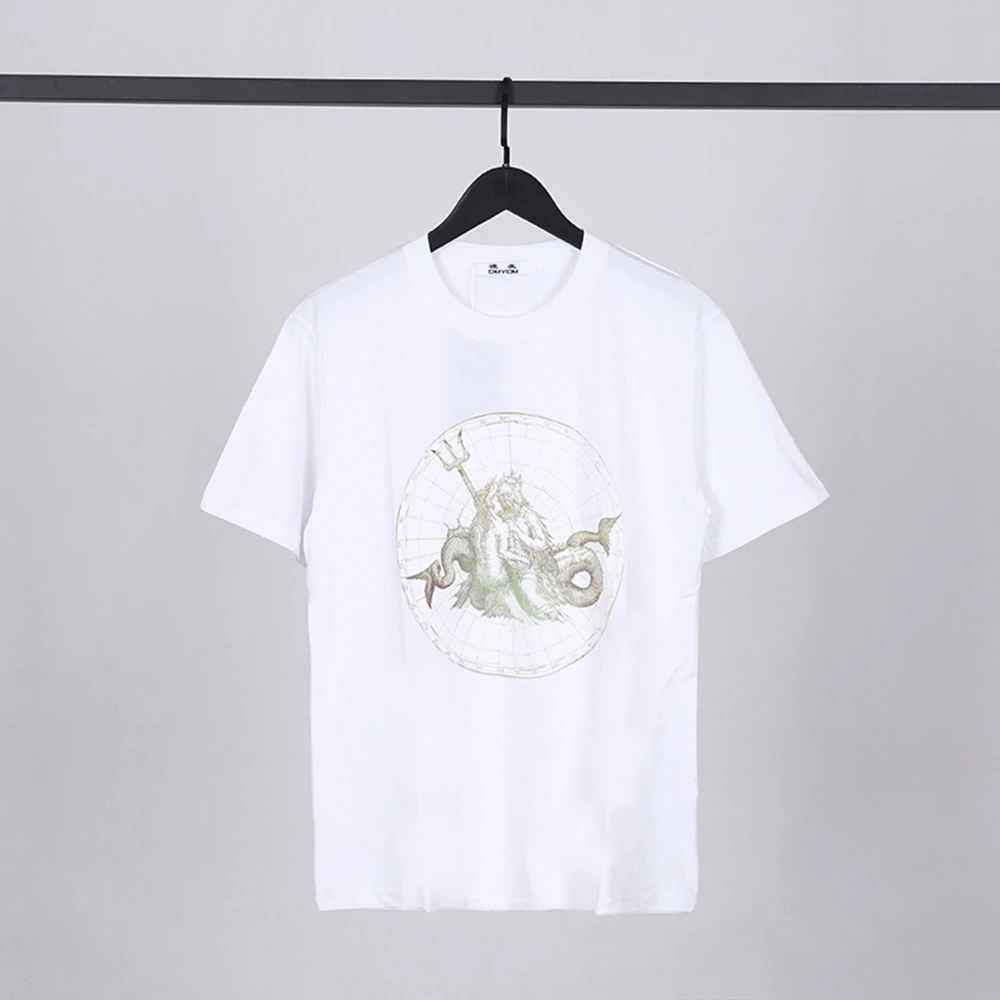 Мужская футболка marcelo barrett хлопковая Футболка с принтом мифологии коротким