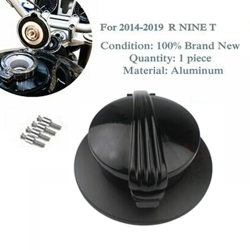Motorcycle Fuel Tank Cap Retro Classic Fuel Tank Cap Fuel Tank Cap Suitable for BMW- R NineT 2014-2020