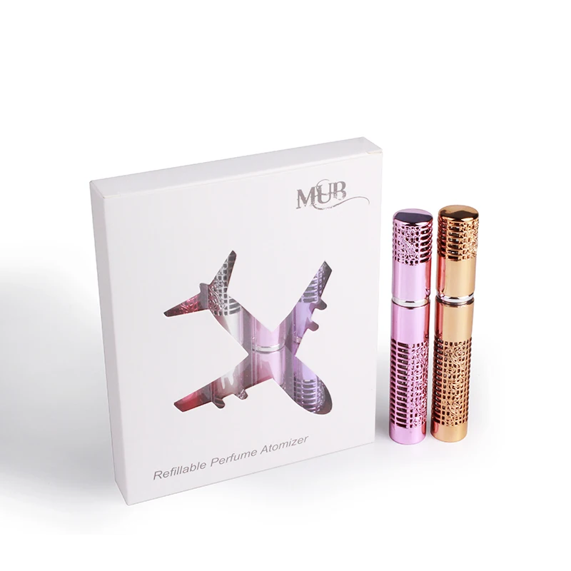 MUB-5ml Мини Металл Многоразового Conveniet пустые парфюмерные флаконы с распылителем