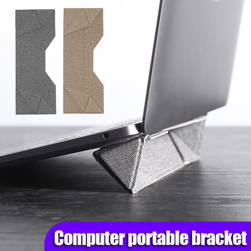 

Portable Stand Holder with Stable Structure Convenient Durable Easy Operation Lightweight Reusable for Most Laptops LBE