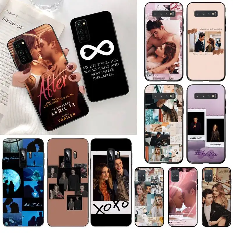 

After Movie Bling Cute Phone Case for Samsung S20 plus Ultra S6 S7 edge S8 S9 plus S10 5G lite 2020