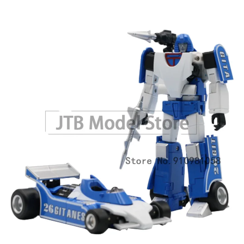 

Transform Element TE TE-03 G1 Transformation Action Figure Toy HYrage Model MP F1 Mirage 18cm ABS Deformation Car Robot Figma