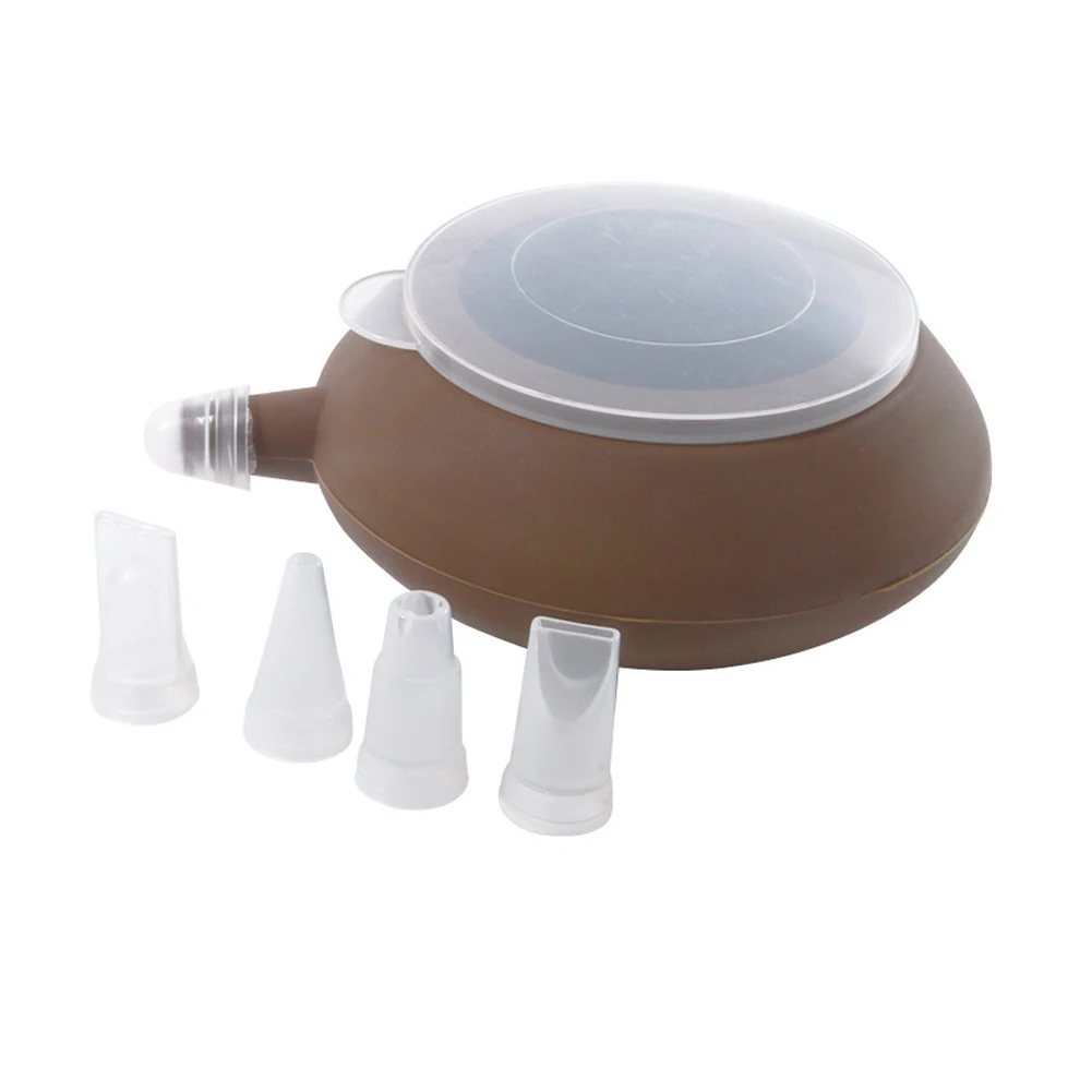 

Large Fondant Cake Milking Decorating Pot Cream Chocolate Squeezing Decorating Device Pot