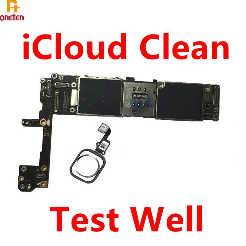 Хорошая материнская плата для iPhone 6S 6splus Touch ID iCloud Чистая работает хорошо 16 Гб 64 128