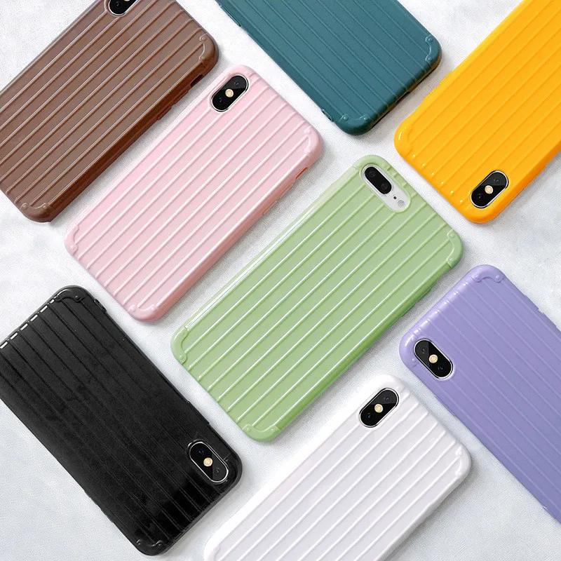Ярких цветов багажник Чехол для мобильного телефона Iphone 11Pro макс 7 8 с верхней