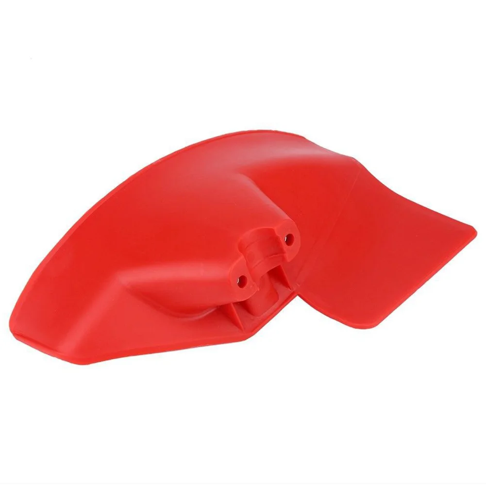 Red Protection Baffle Brush Cutter Guard Garden Tools Grass Trimmer Shield With Clamp Plate Easy Install For 26 28mm Dia. Shaft |