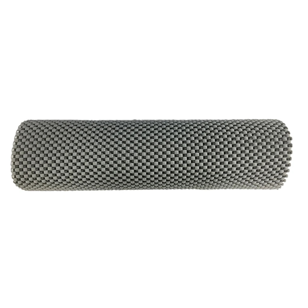 Gray as described 12x7" поролон Non-slip кухонный шкаф Нескользящая подстилка коврик ящика Нескользящие шкаф со стеклянными дверями вкладыш коврики Нескользящие лайнер коврик - Цвет: Gray as described