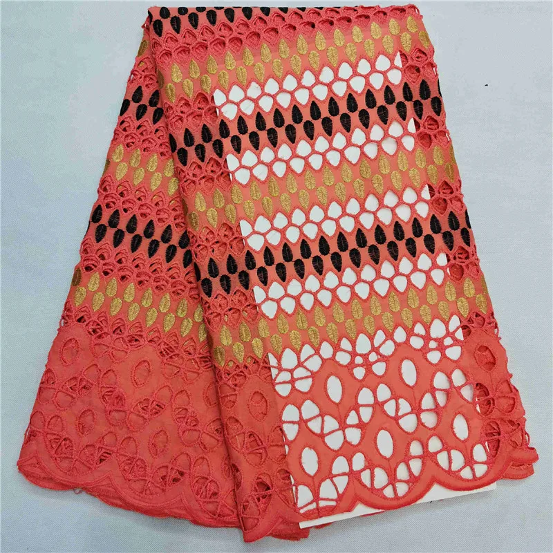 

New Cotton Swiss Voile Lace Fabric 2020 High Quality French Women Party Dress Embroidery African Lace Fabric