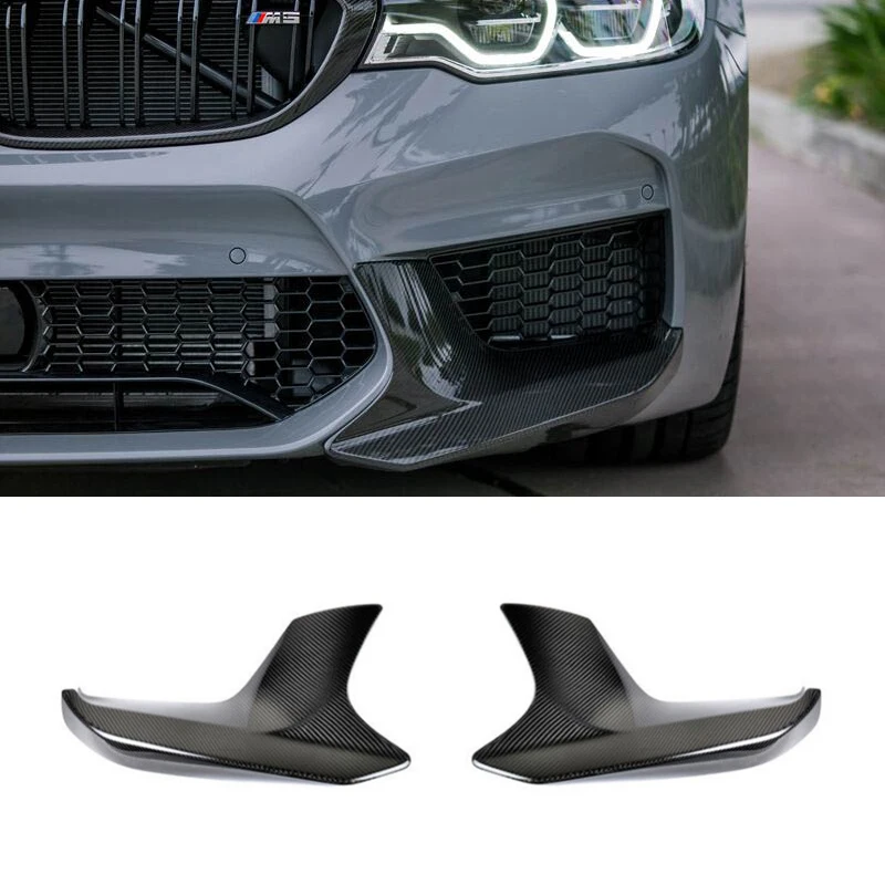 Передние щитки для губ из углеродного волокна серии 5 угловой бампер протектор