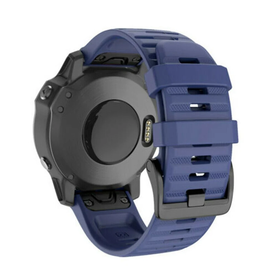 Для Garmin Fenix6S 6 6X силиконовый ремешок 20 мм/22 мм/26 мм, ремешок для смарт-часов для Fenix5S чехлы для айфонов 5 5X3 3HR наручных часах спортивный браслет
