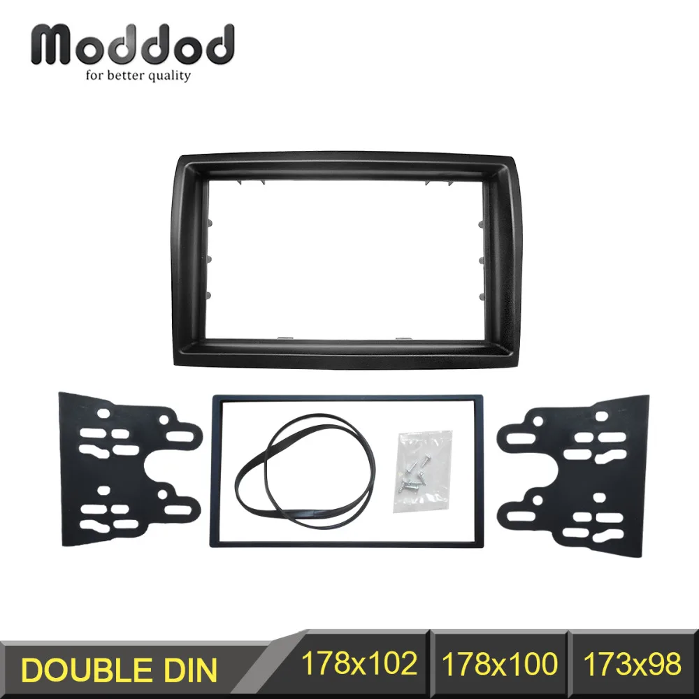 Двойная Din Fascia ДЛЯ Peugeot Boxer Citroen Jumper Fiat Ducato 2006 + установочная отделка для приборной