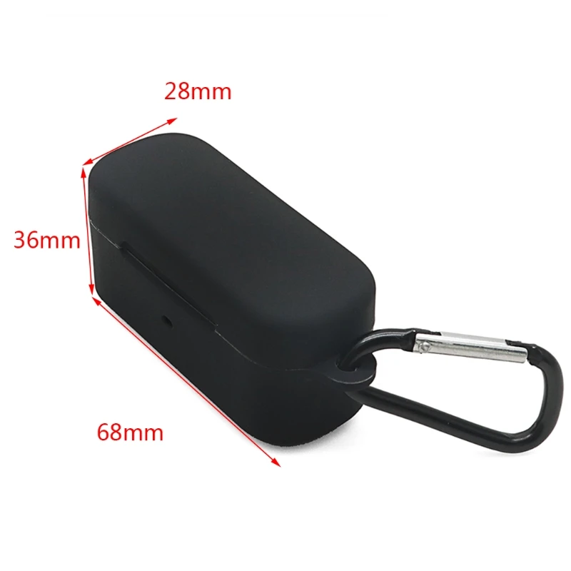 

Silicone Shell Protective Cover Shell Anti-fall Earphone Case for FIIL T1 Lite Wireless Bluetooth Earbuds 95AF