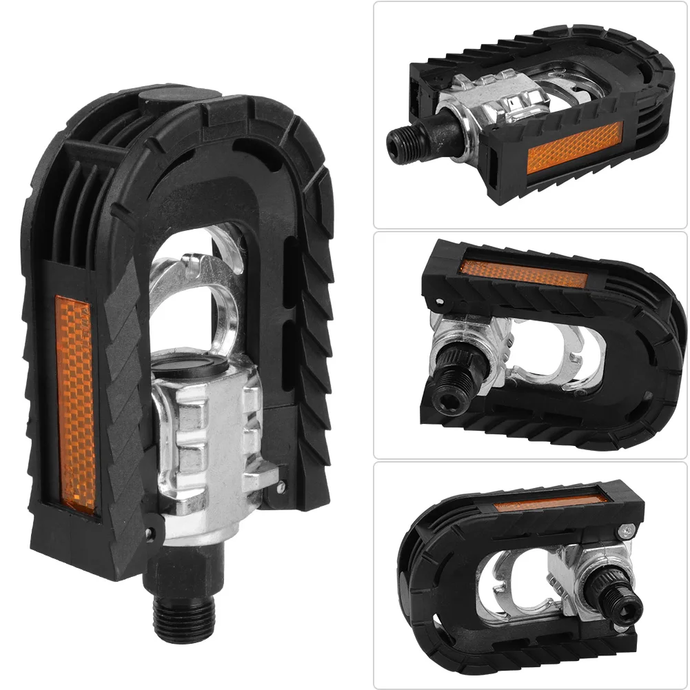 

2 Pcs Folding Pedal For Folding Bikes, MTB Mountain Bikes, Road Bike Bicycle Cycling Ball Bearing Pedals Black 10*7.1*3 cm New