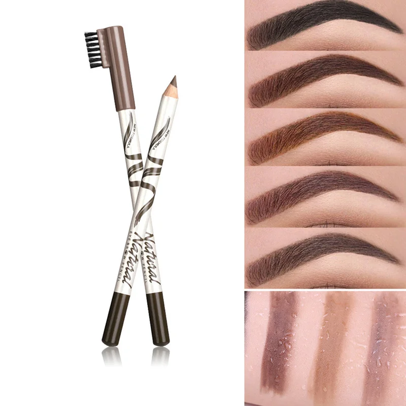 Menow для бровей карандаш маркер Водонепроницаемый брови татуировки 4 цвета