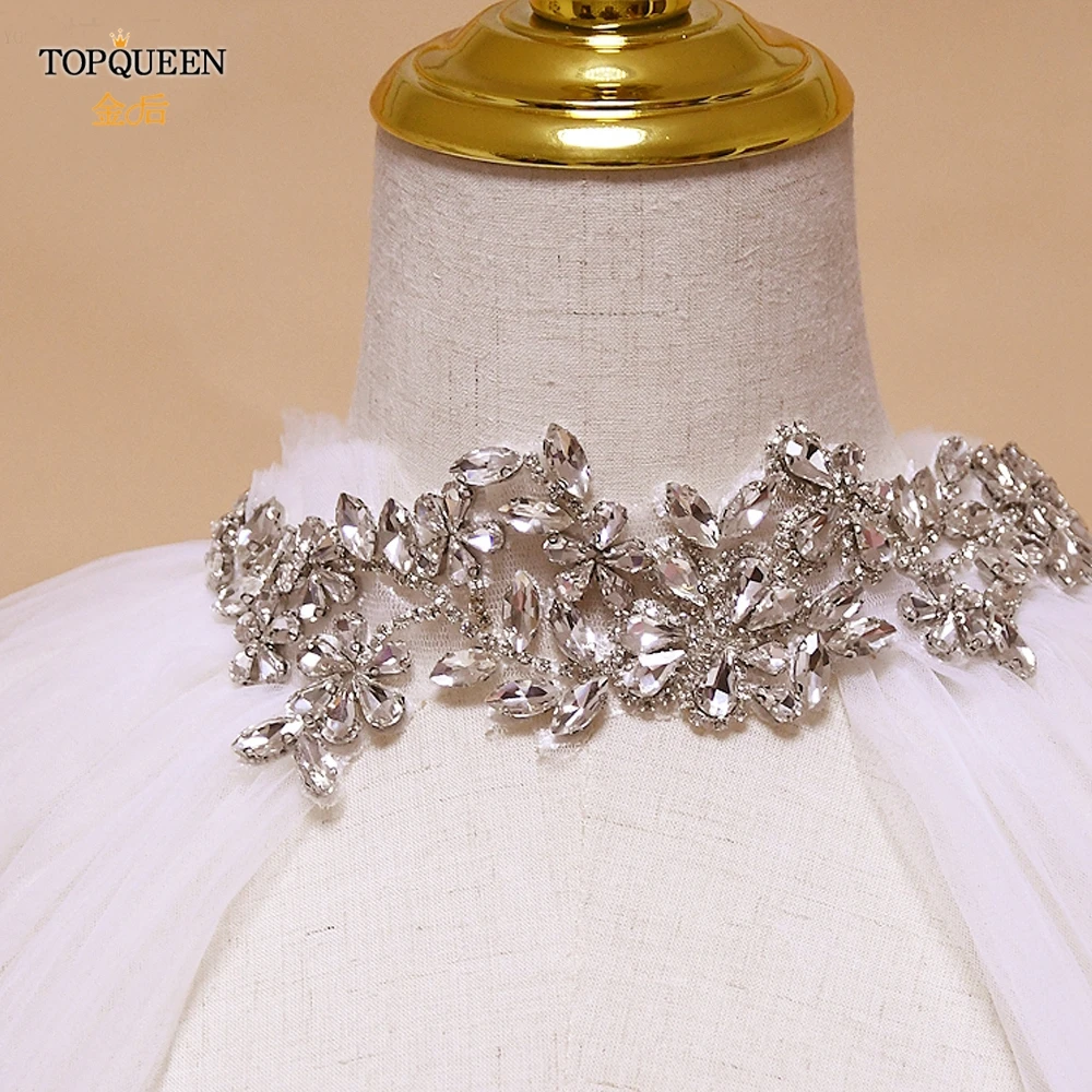 TOPQUEEN G22 из тюля на свадьбу накидка с длинными Соборные свадебные аксессуары