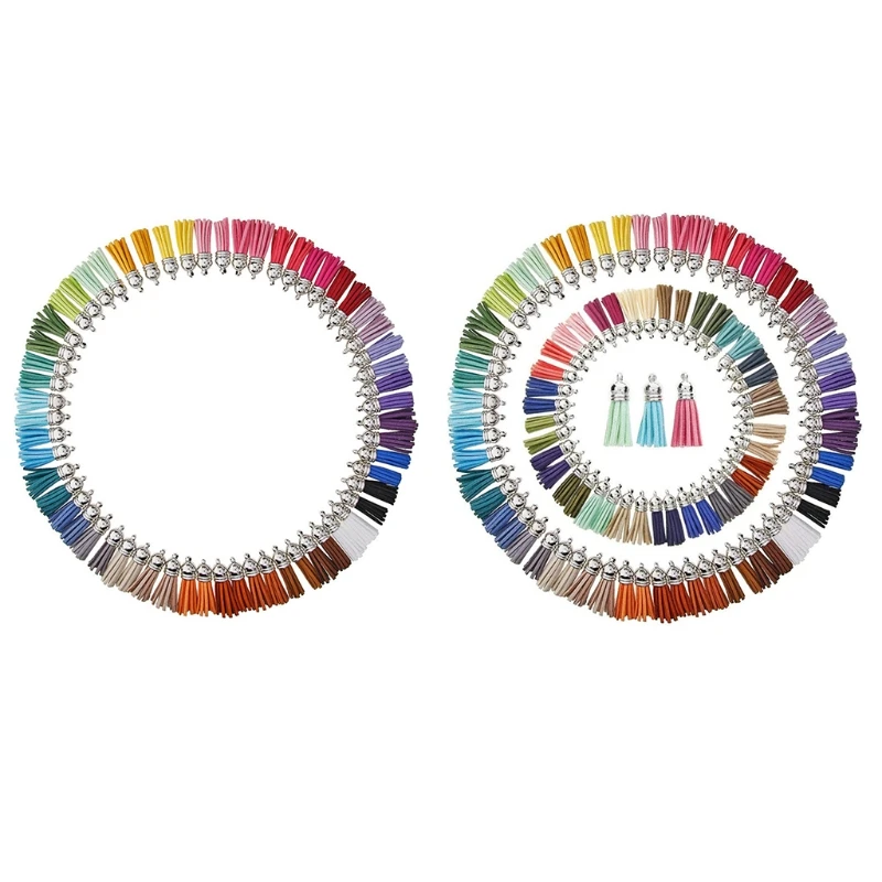 100/60 шт. подвески из искусственной замши | Украшения и аксессуары