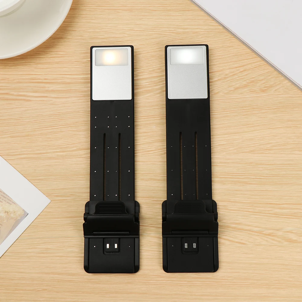 Светодиодный фонарик с зарядкой от USB гибкие светильники для чтения зажимом книг