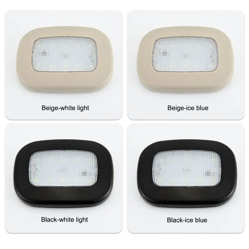 Автомобильный Универсальный USB Перезаряжаемый светодиодный светильник для