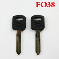 10pcslot original engraved line key for 2 in 1 lishi fo38 teeth blank car key locksmith tools supplies for ford edge escape
