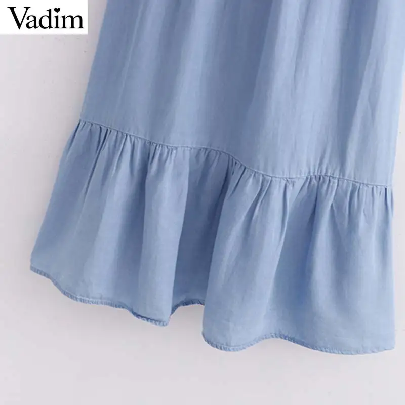 Женское элегантное платье vadim миди с v-образным вырезом коротким рукавом комплект