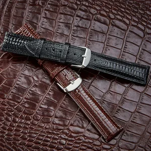 Модный яркий кожаный ремешок для часов 2021, браслет для часов с узором под крокодиловую кожу для женщин и мужчин, кожаный ремешок для часов, доступно 5 цветов