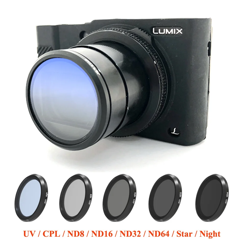 Фильтр для объектива камеры Panasonic LX10 LX100 UV CPL Star с ночным градиентом ND фильтр sony