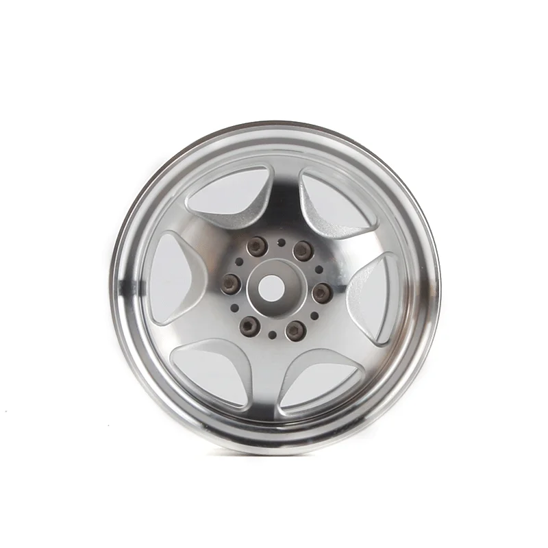 2 шт. ЧПУ металлический сплав дюйма обод колеса Beadlock для 1/10 RC Гусеничный